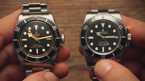 rolex vs tudor black bay